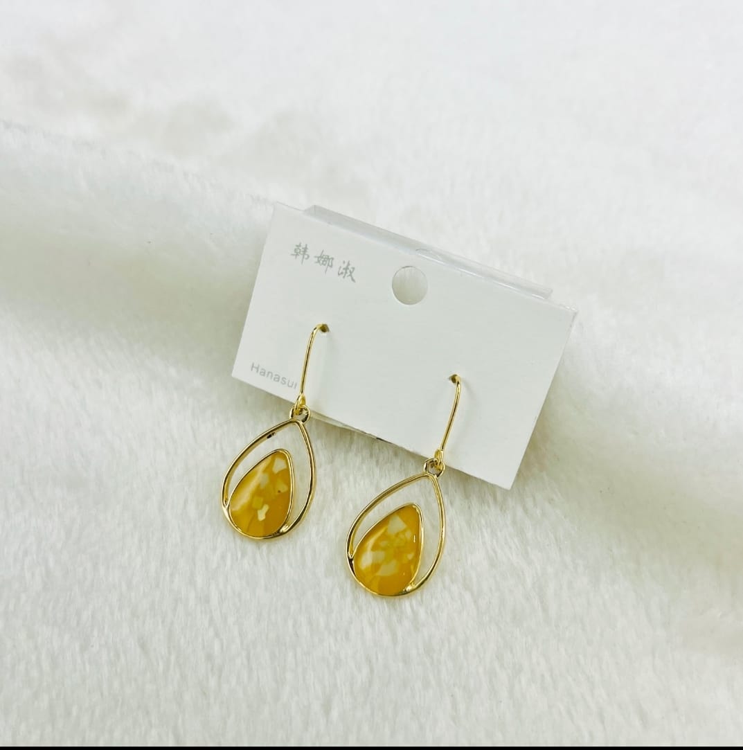 Korean Crystal Pearl Earrings for Women Girl Party Fashion Jewelry