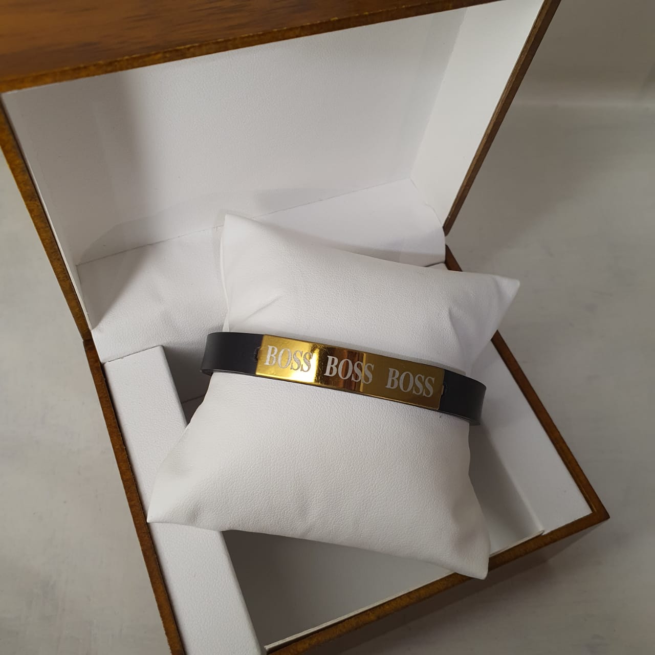 Boss Rubber Men's Bracelet