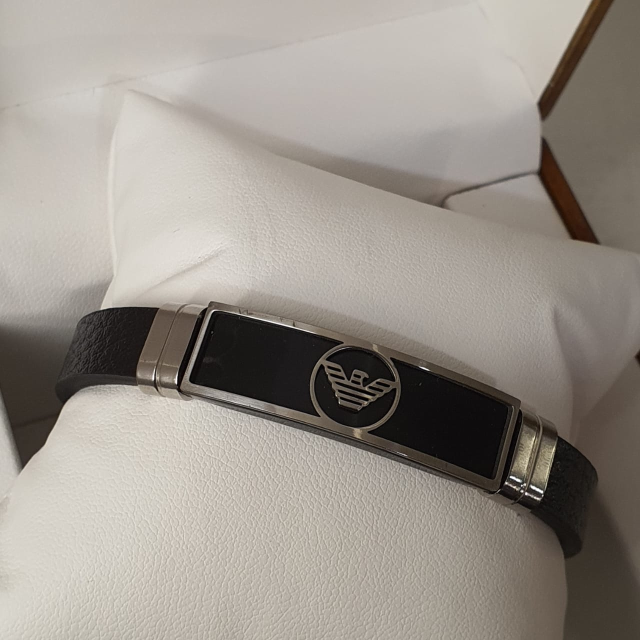 Armani Rubber Men's Bracelet