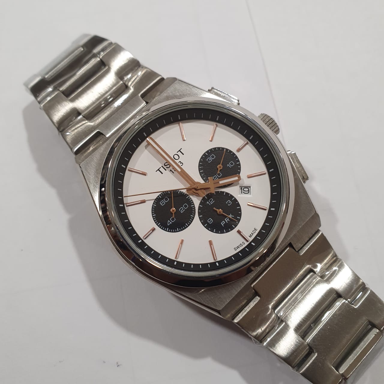 Tissot PRX Quartz with Chronograph Mens Watch