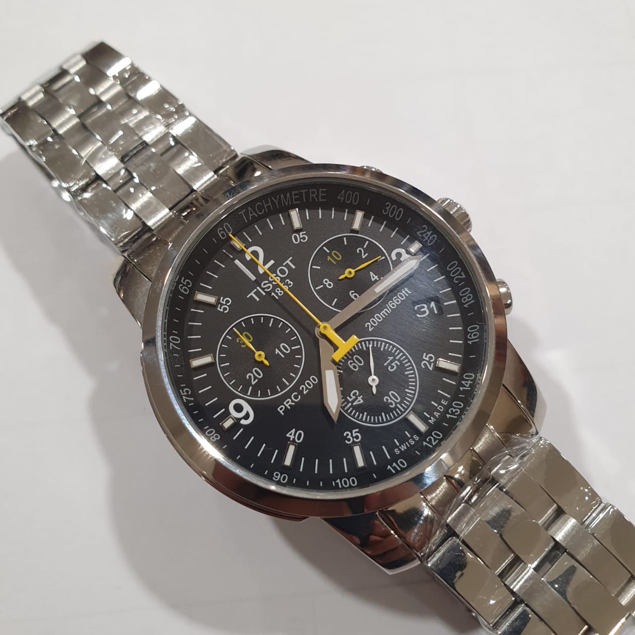 Tissot PRC200 T-Sport Chronograph White Face Watch