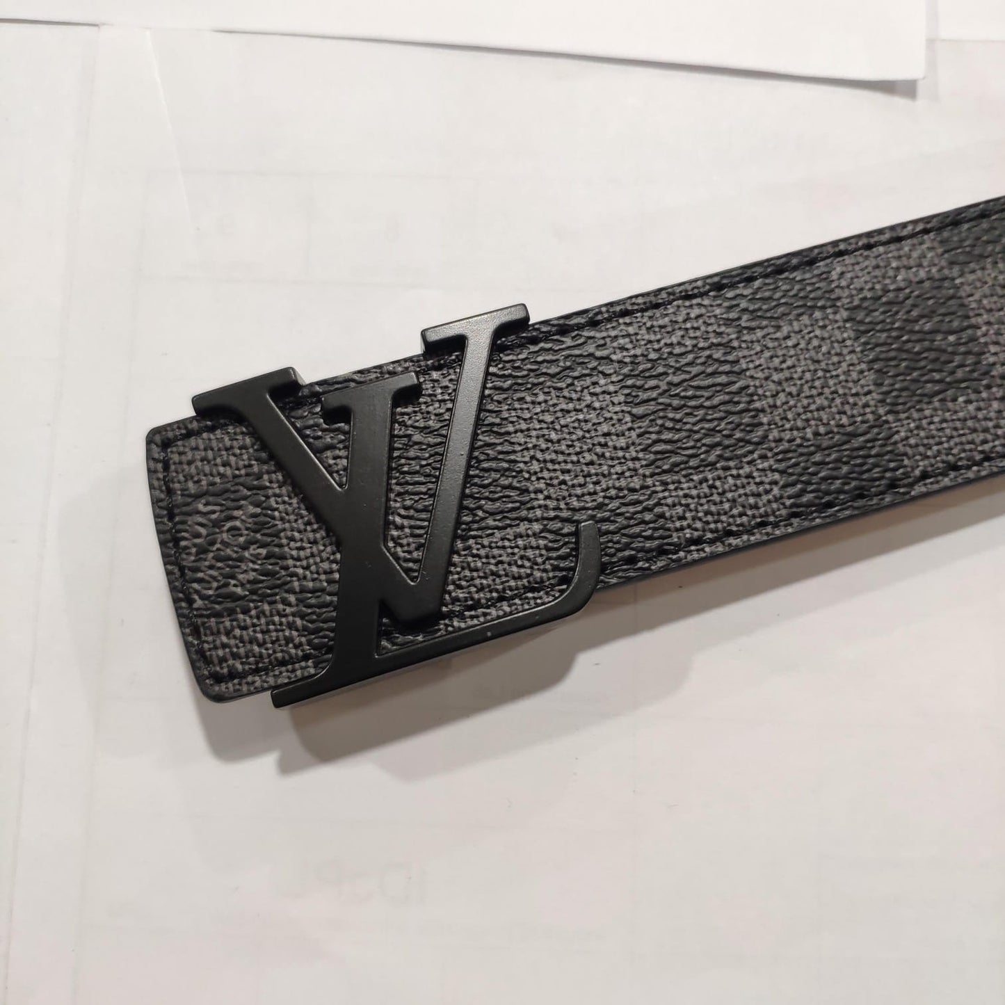 Louis Vuitton Leather Belt GRLV-09
