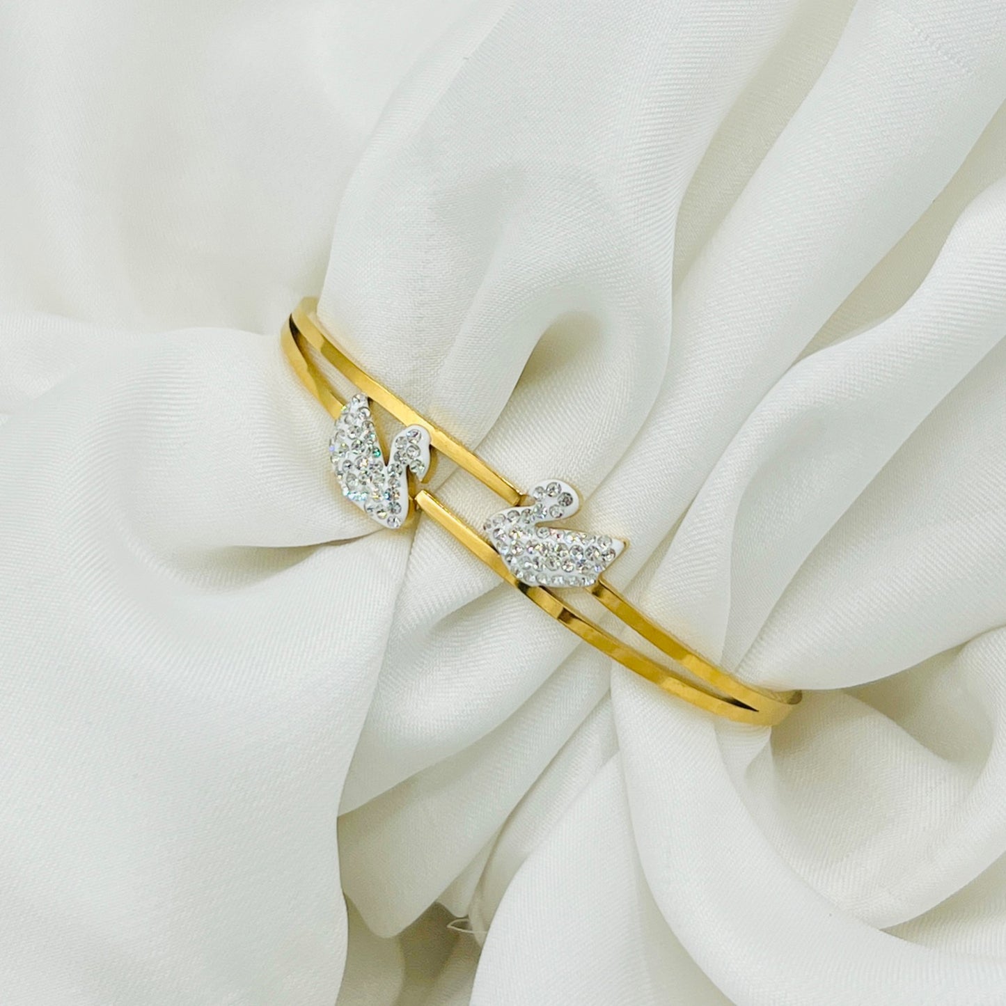 Trendy Fashion Jewellery | Women Bracelet Stainless Steel Cuff Bangle for Girls