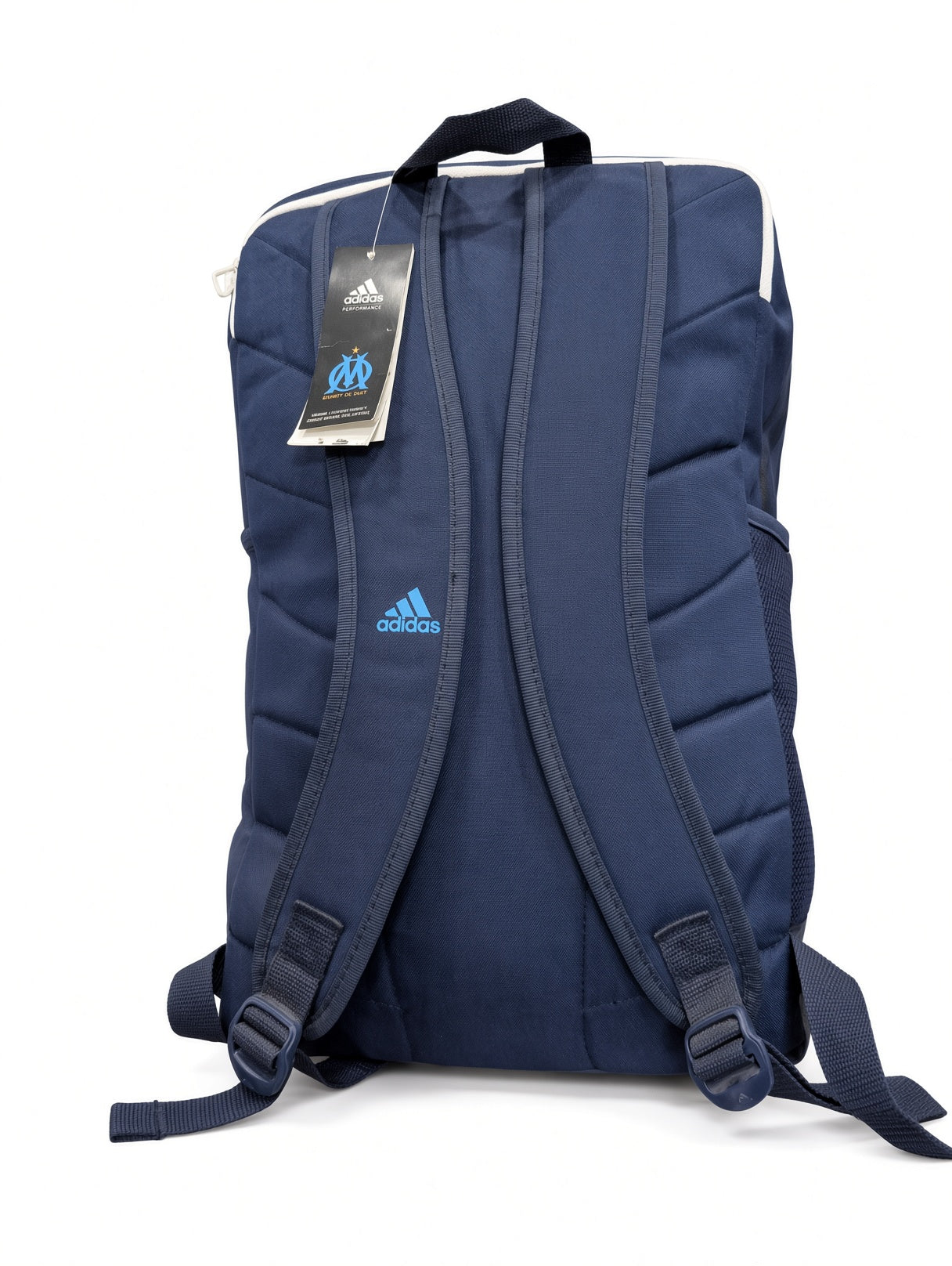Adidas OM “Droit au But” Navy Backpack (ORIGINAL CLEARANCE ITEM)*