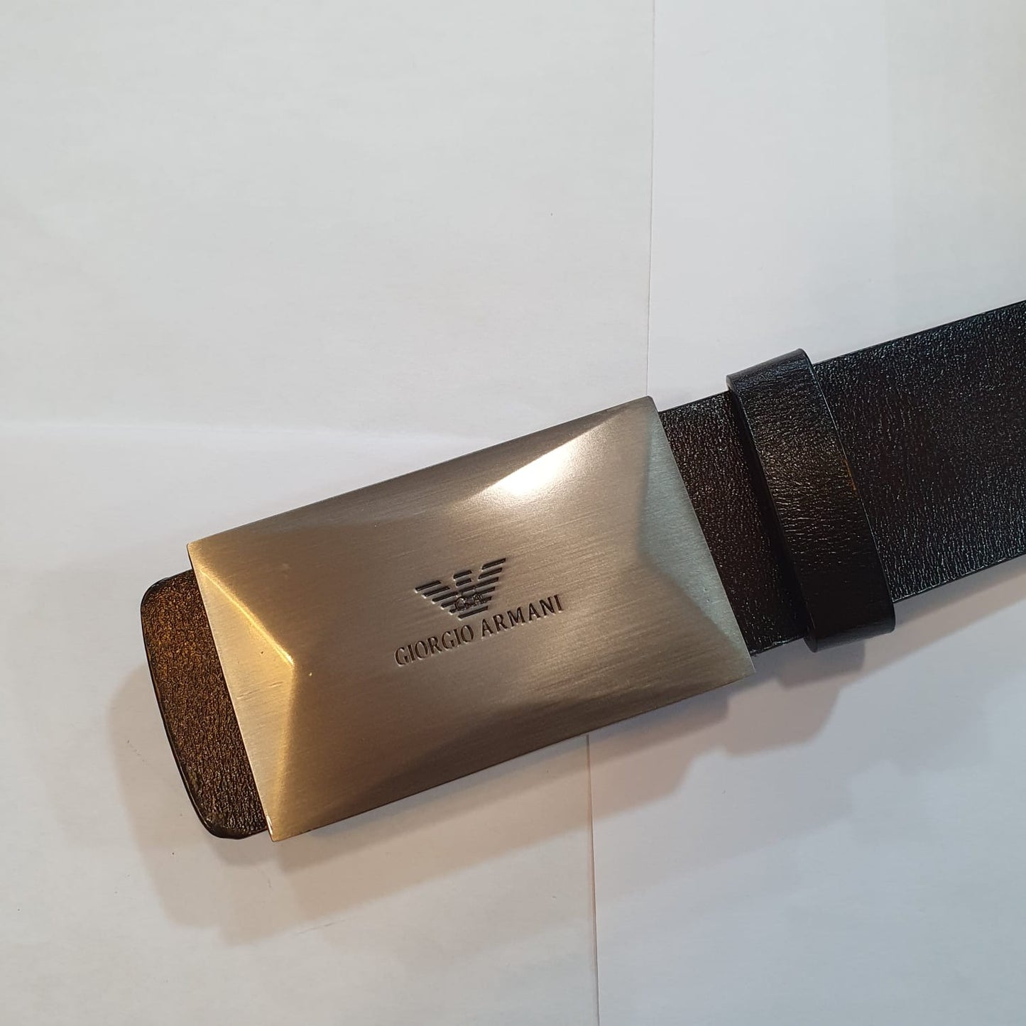 Giorgio Armani Leather Belt GROR-04