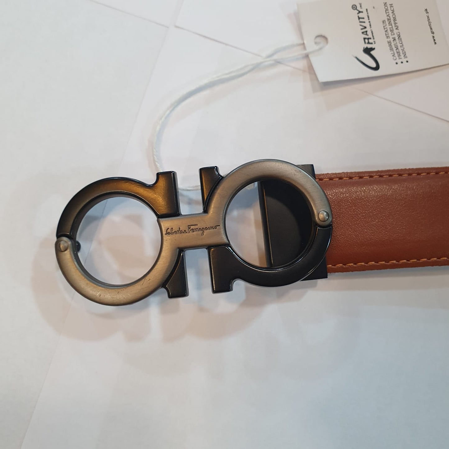 Salvatore Ferragamo Leather Belt GRFR-01