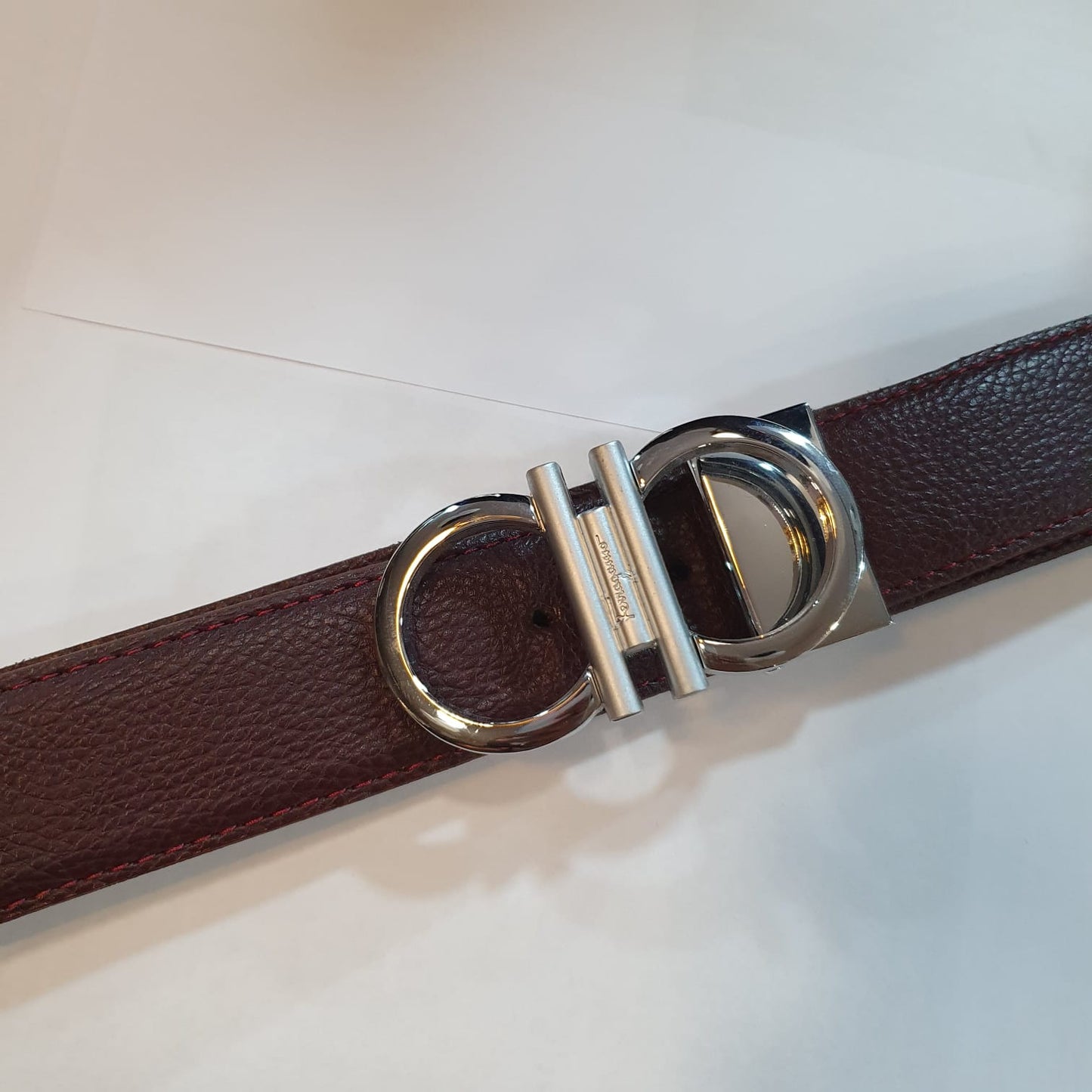 Salvatore Ferragamo Leather Belt GRFR-02