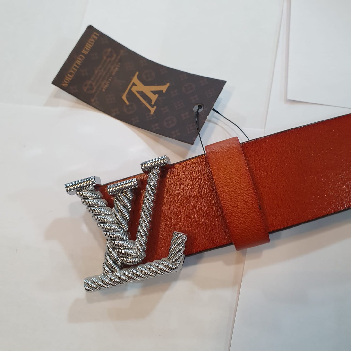 Louis Vuitton Leather Belt GRLV-07