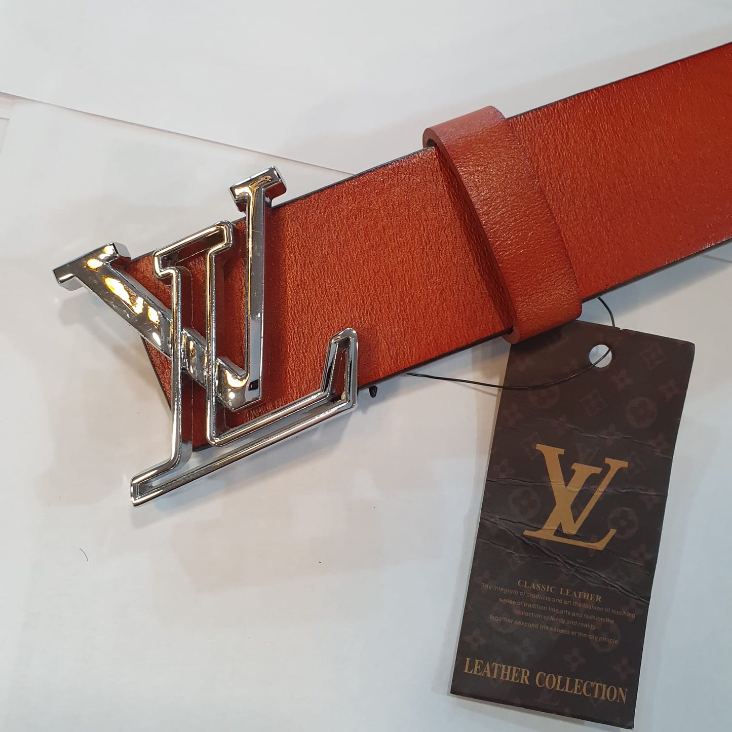 Louis Vuitton Leather Belt GRLV-02