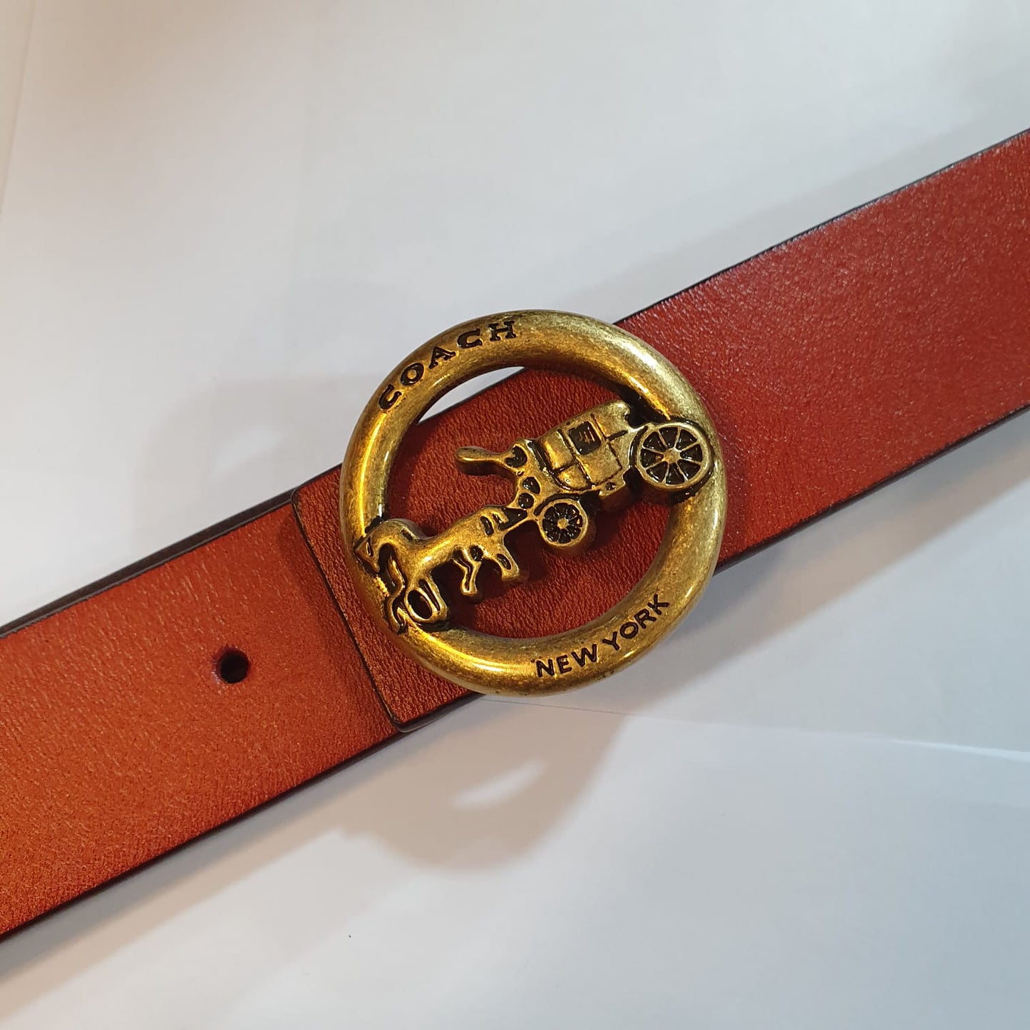 New York Leather Belt GROR-08