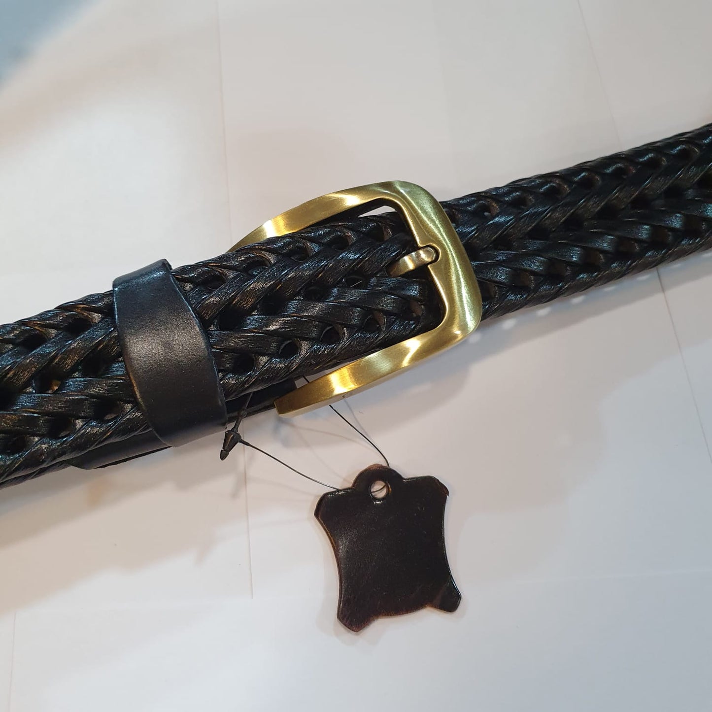 Braided Leather Belt GROR-09