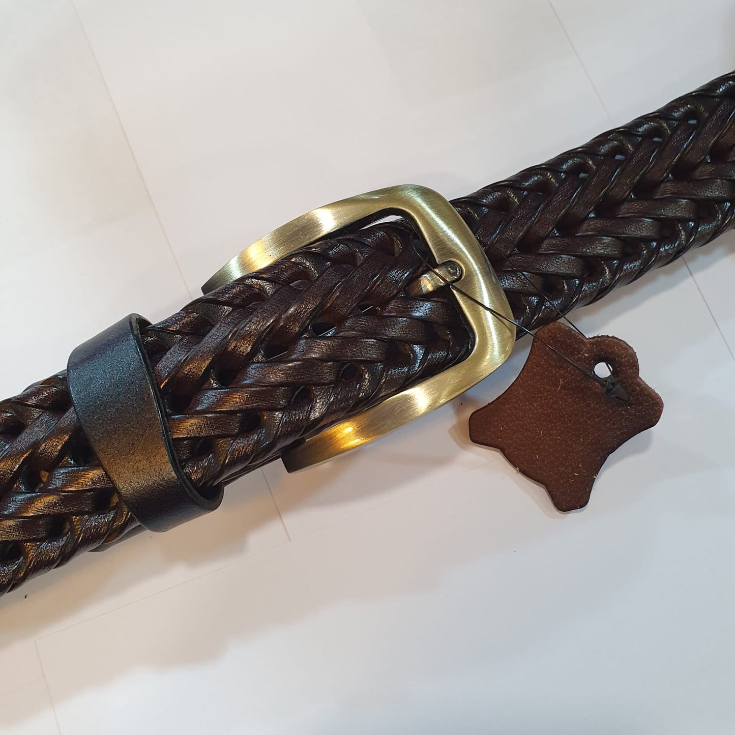 Braided Leather Belt GROR-10