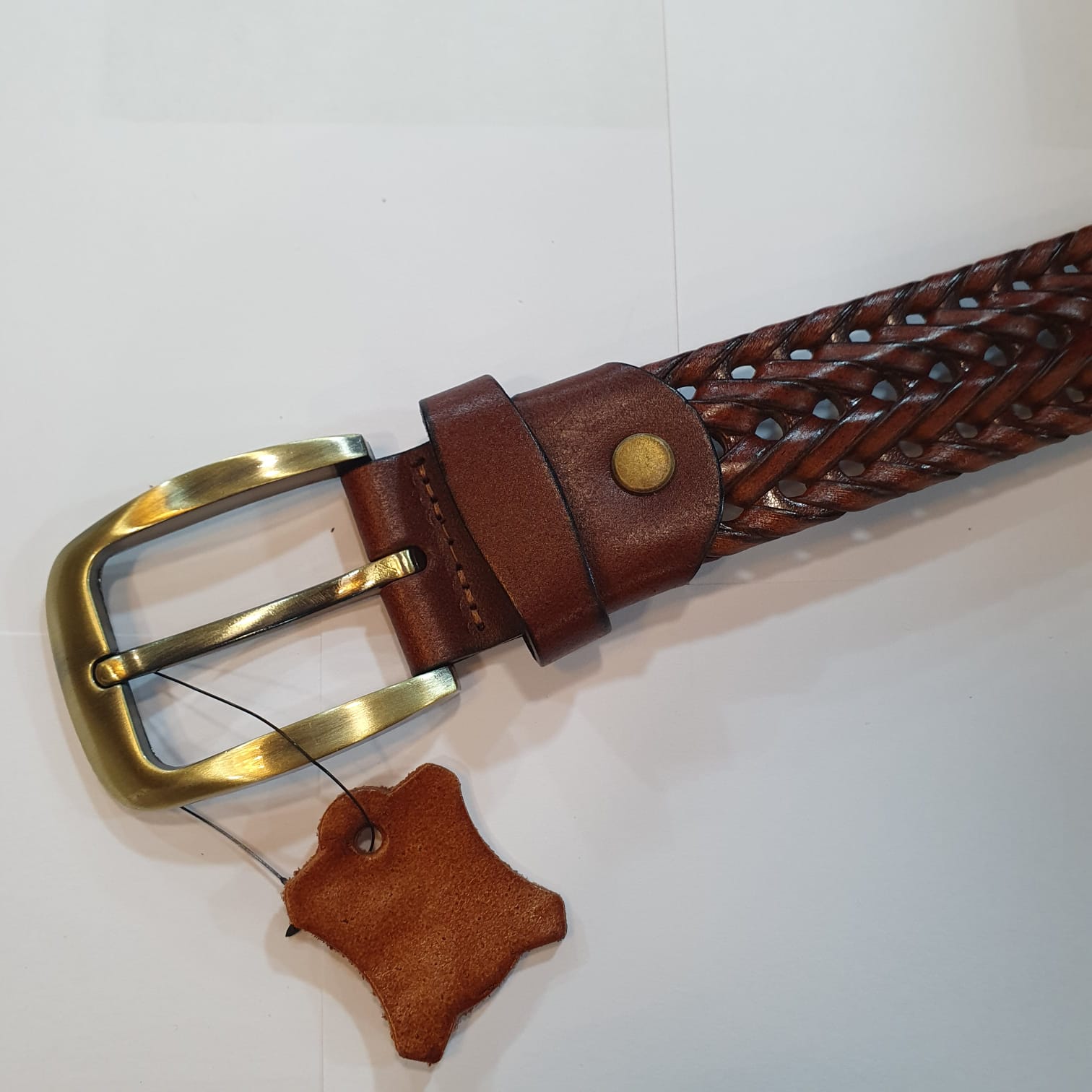 Braided Leather Belt GROR-11