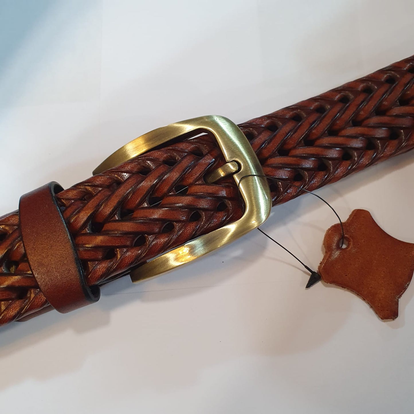Braided Leather Belt GROR-11