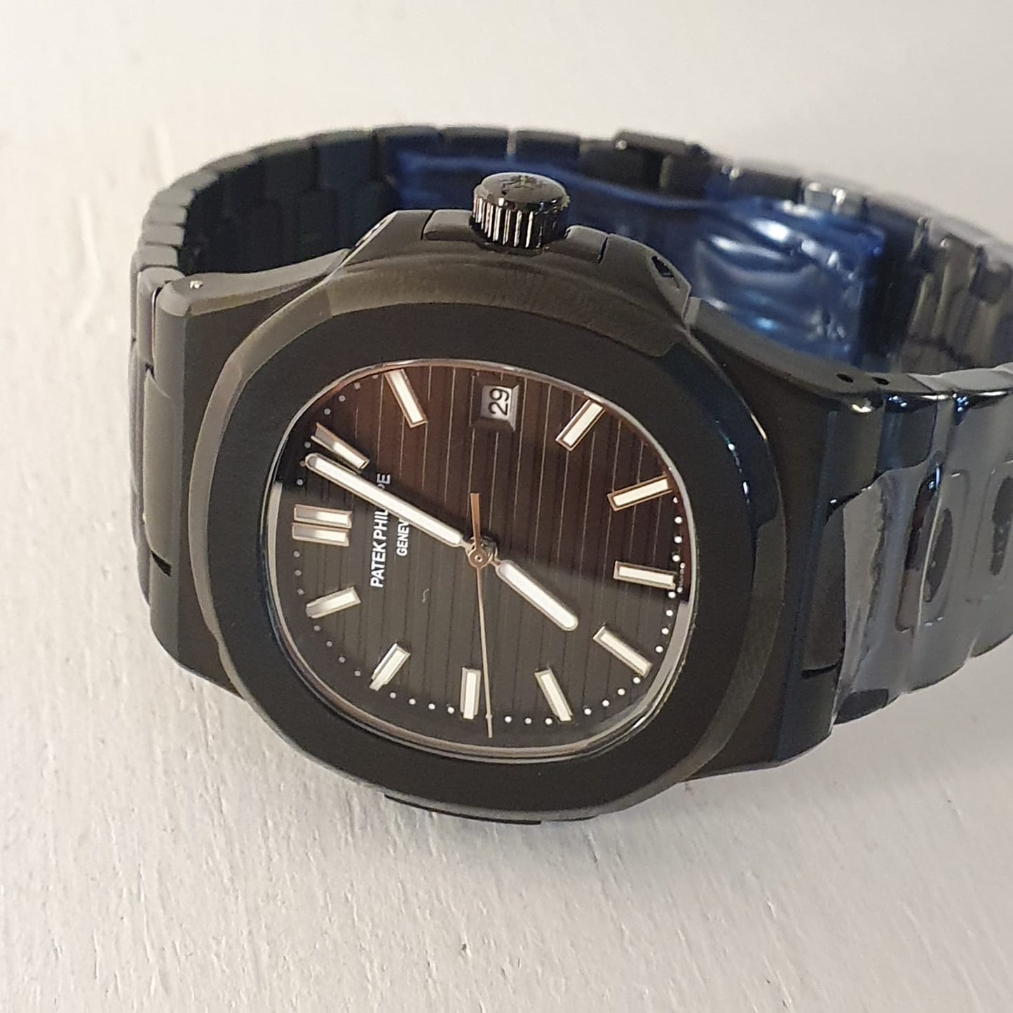 Patek Philippe Nautilus Black Automatic Watch GRPP-01