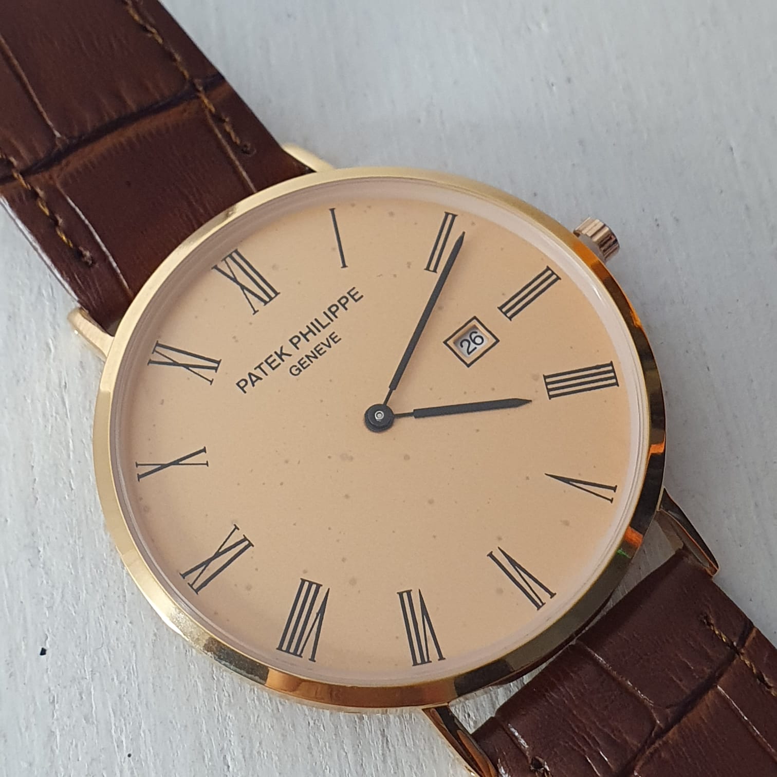 Patek Philippe Geneve Slim Men's Watch GRPP-03