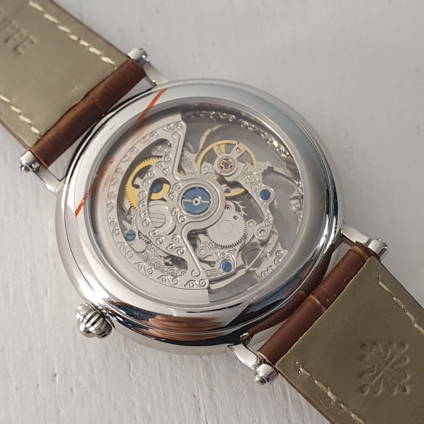 Patek Philippe Geneve Transparent Men's Watch GRPP-08
