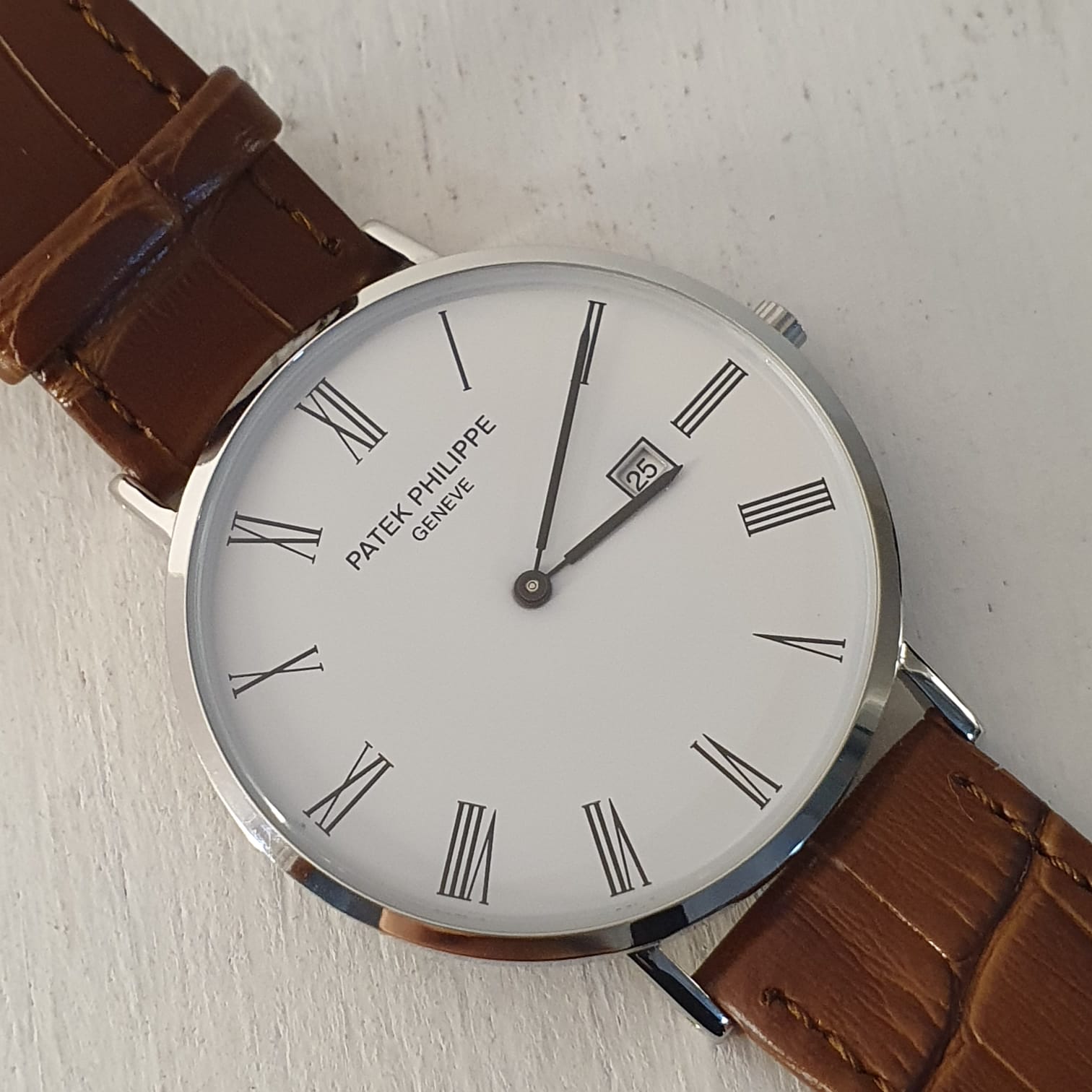 Patek Philippe Geneve Slim Men's Watch GRPP-04 - Main Image