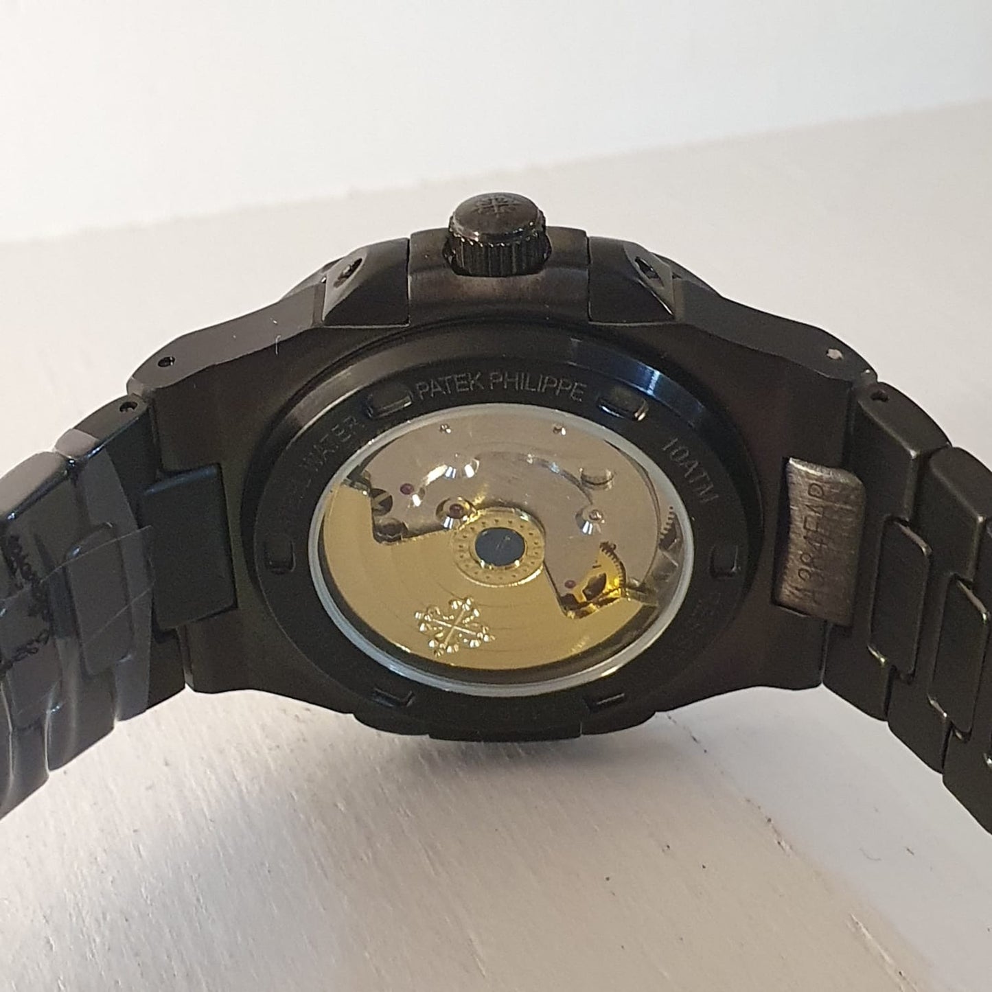 Patek Philippe Nautilus Black Automatic Watch GRPP-01