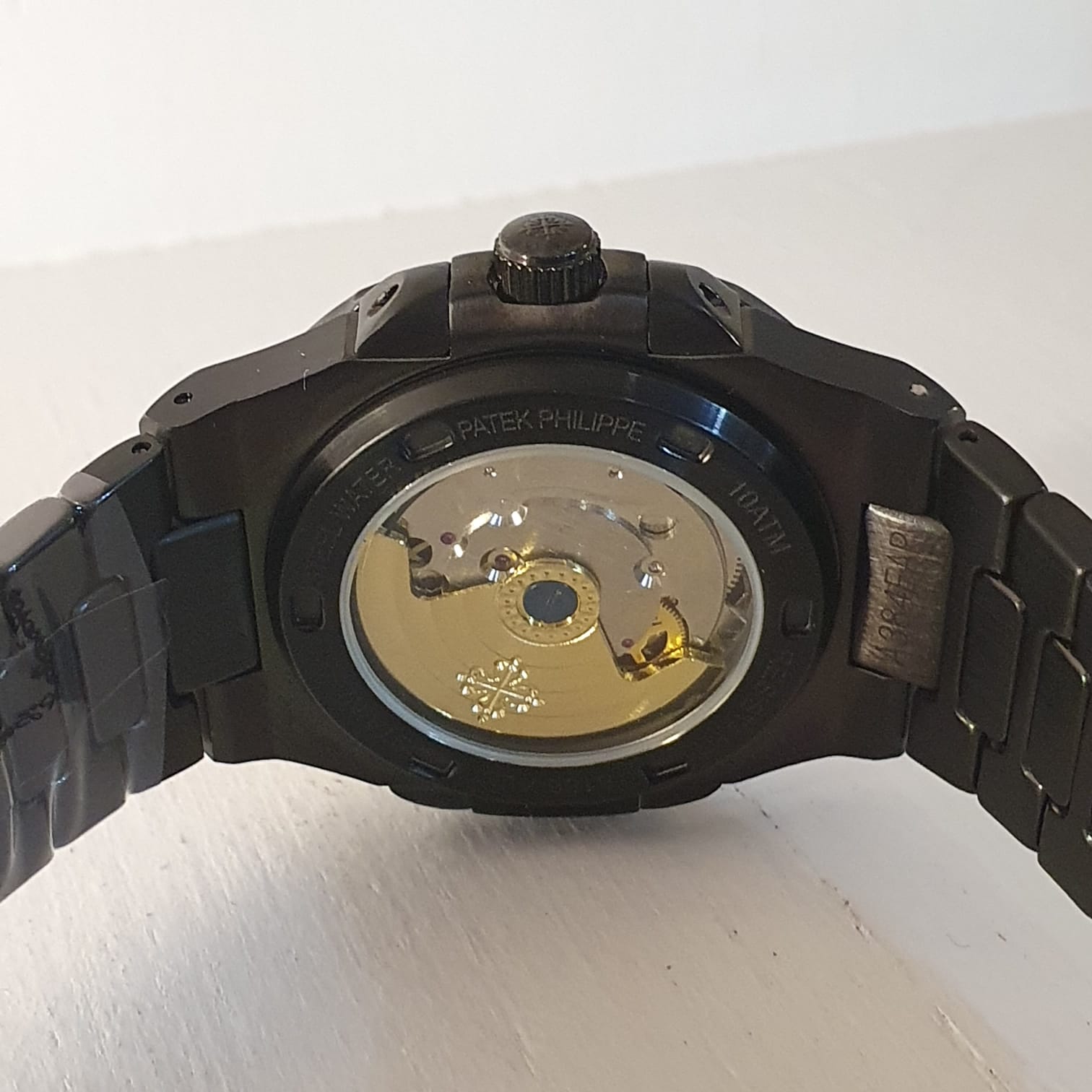 Patek Philippe Nautilus Black Automatic Watch GRPP-01