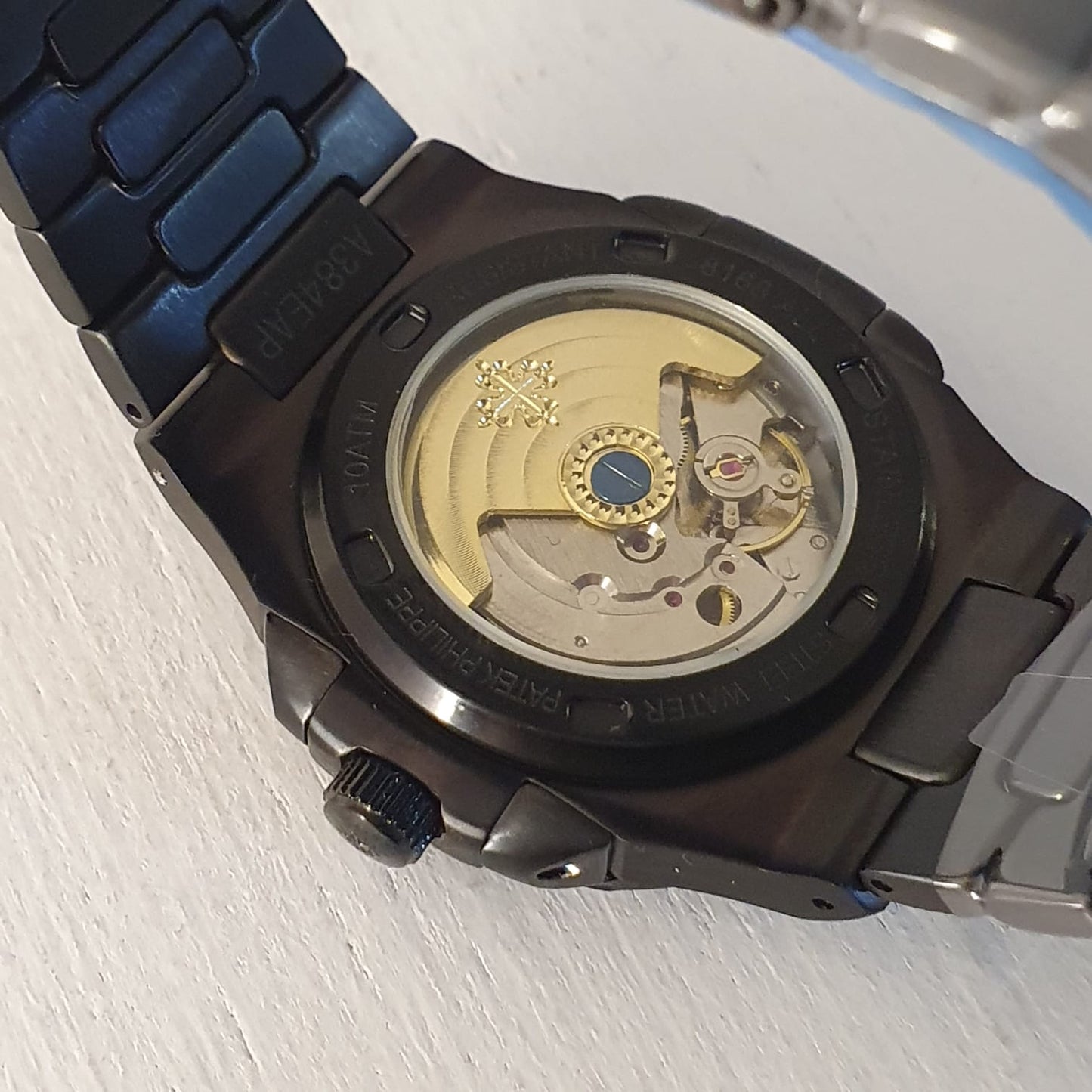 Patek Philippe Nautilus Black Automatic Watch GRPP-01