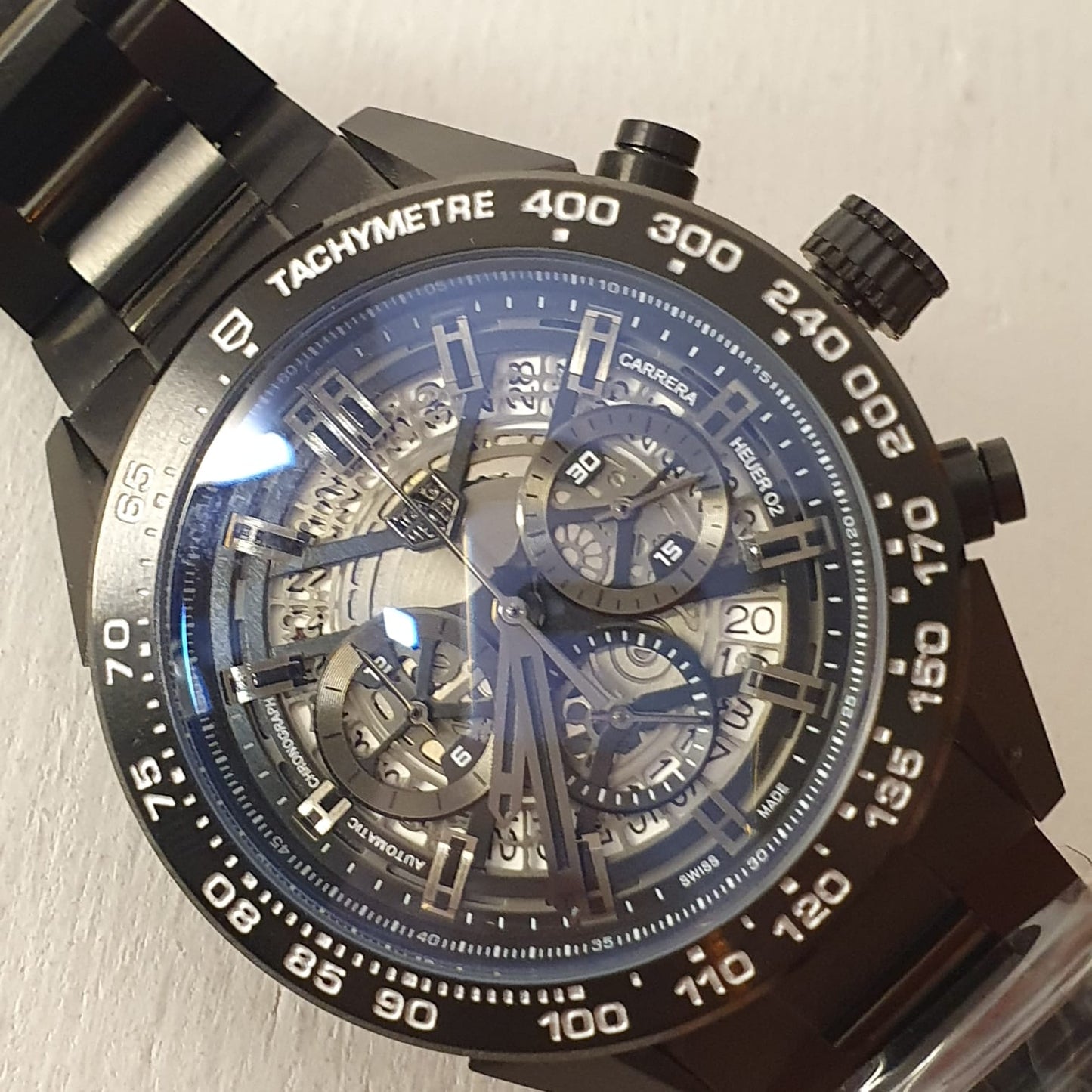 Tag Heuer Baselworld Black Watch GRTG-03