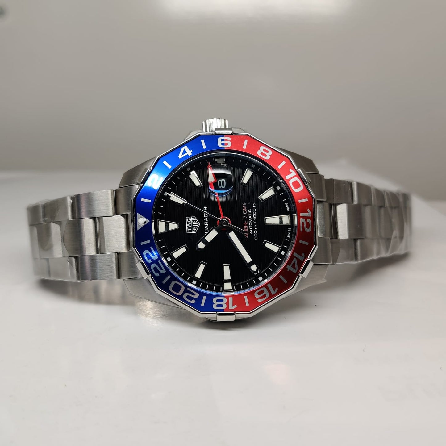 Tag Heuer Aquaracer Calibre 7 GMT Mens Watch GRTG-15