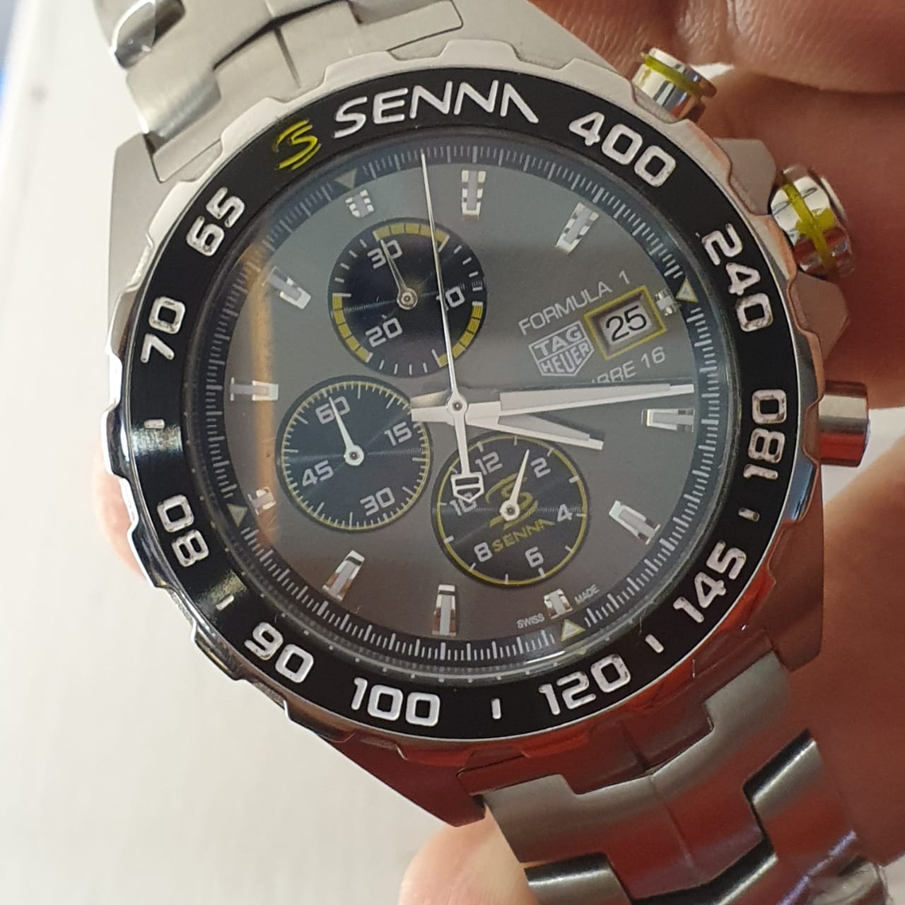 Tag Heuer Carrera Formula 1 X Senna Watch GRTG-02