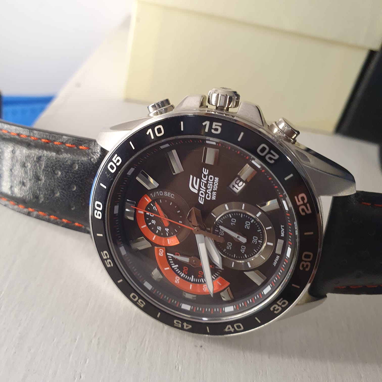 Casio Edifice EFV-550 DY Stainless Steel Watch(Original)