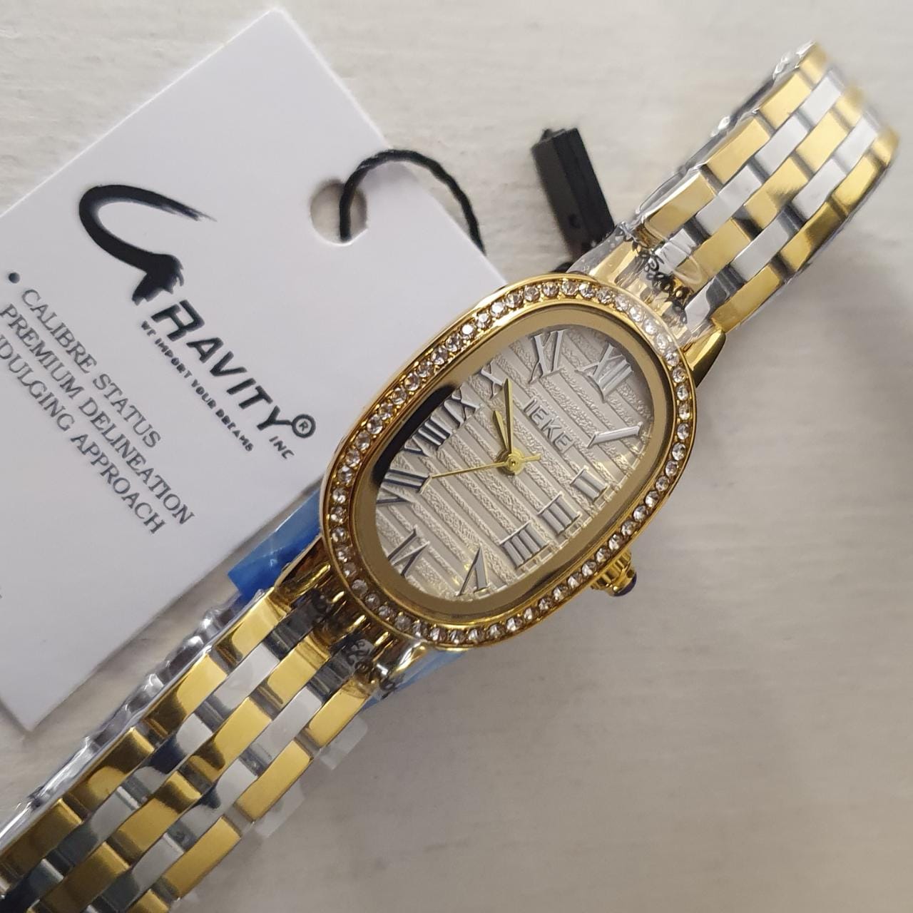 Ieke Stainless Steel Analog Watch For Women GRIK-05