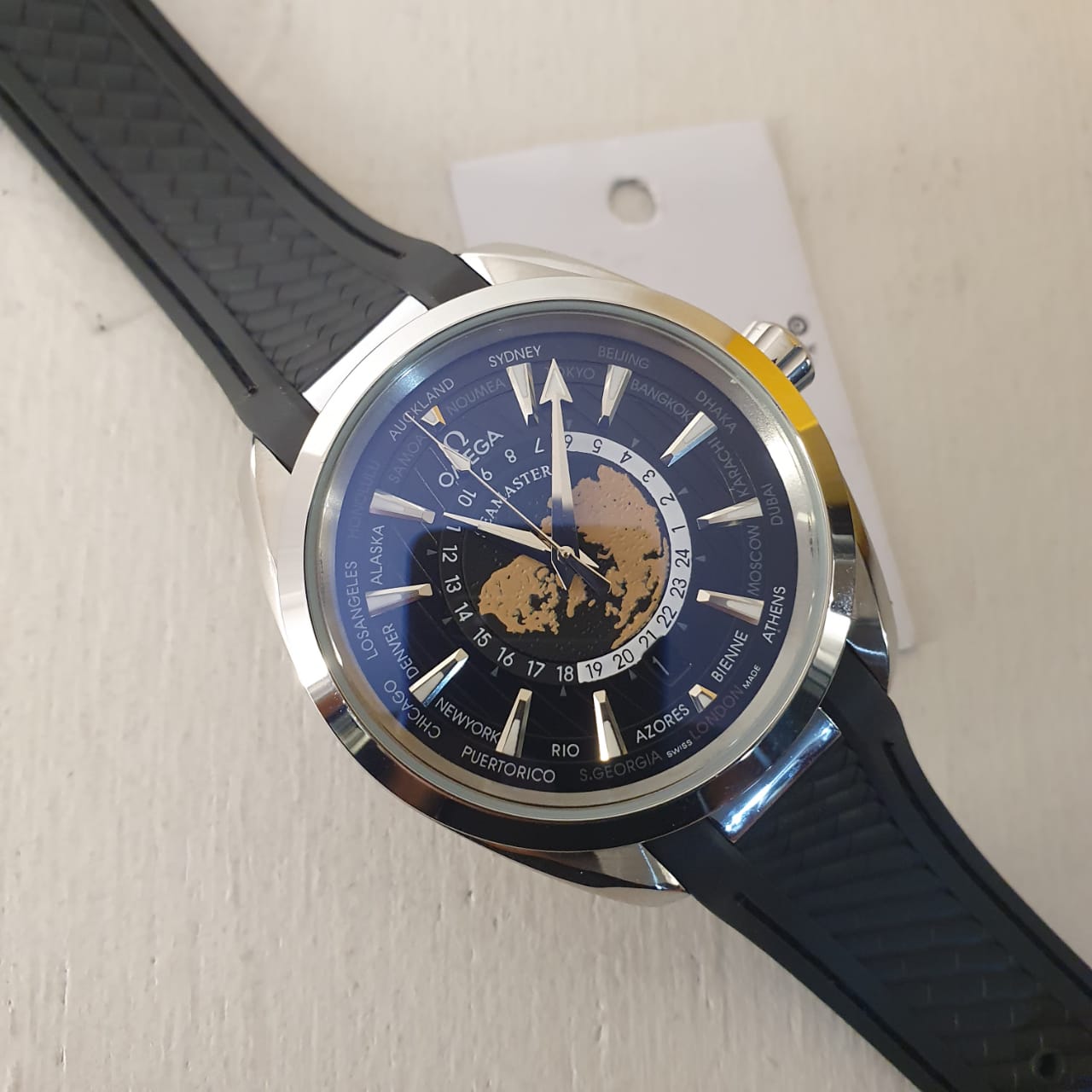 Omega Seamaster Aqua Terra GMT Worldtimer GROM-14