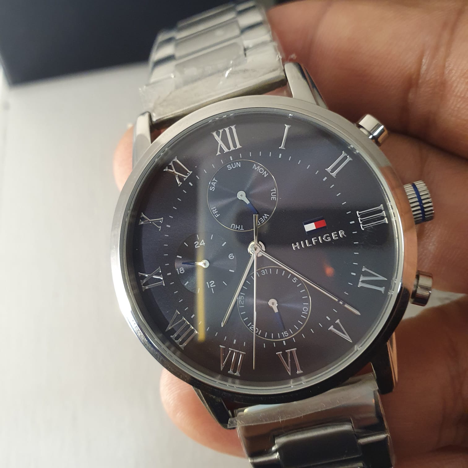 Tommy Hilfiger Mens Stainless Steel Watch 1791397(Original)