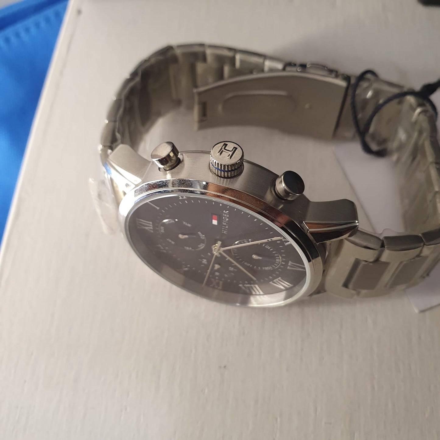 Tommy Hilfiger Mens Stainless Steel Watch 1791397(Original)