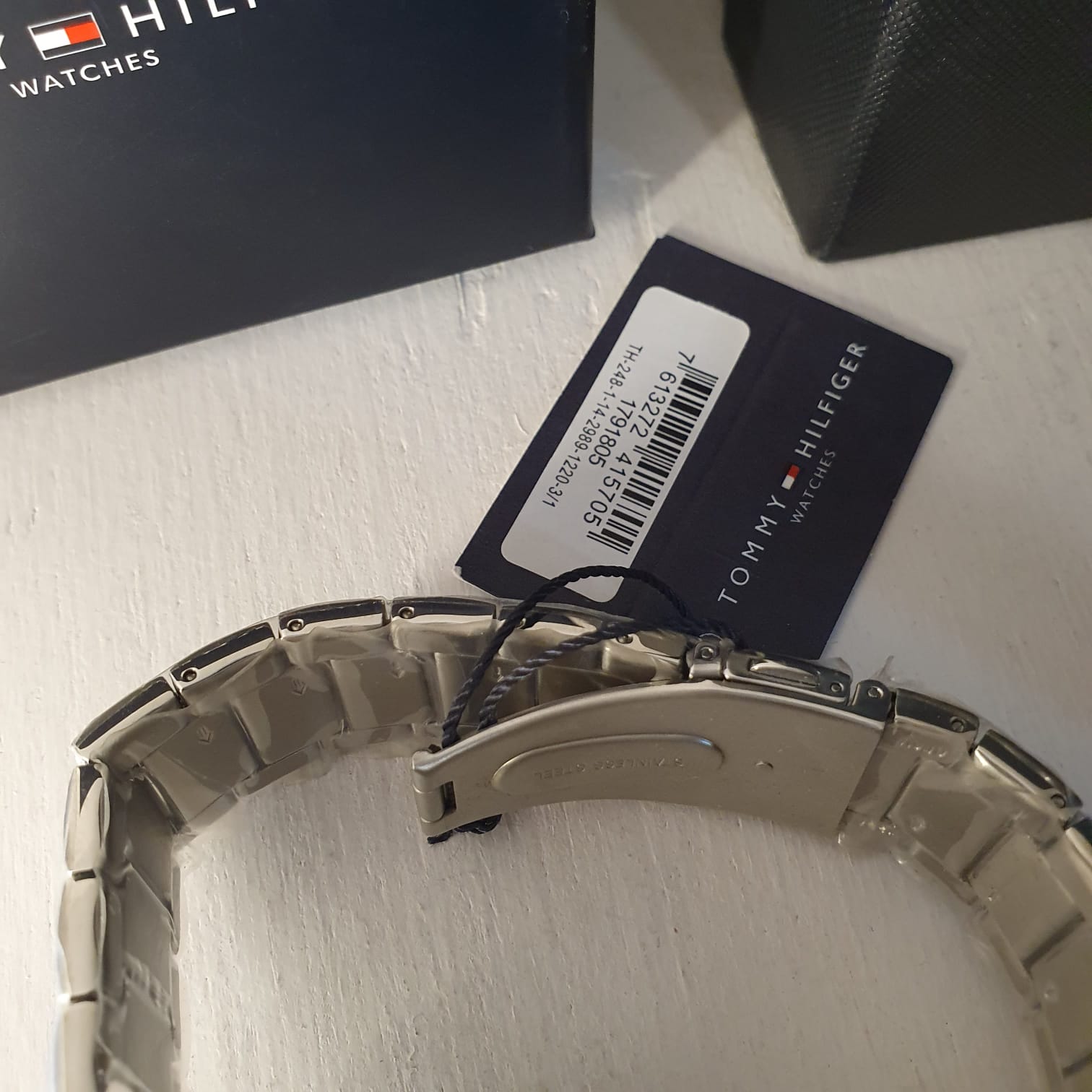 Tommy Hilfiger Mens Stainless Steel Watch 1791805(Original)