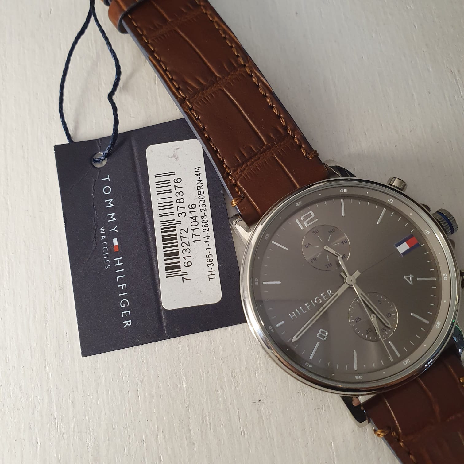 Tommy Hilfiger Mens Stainless Steel Watch 1710416(Original)