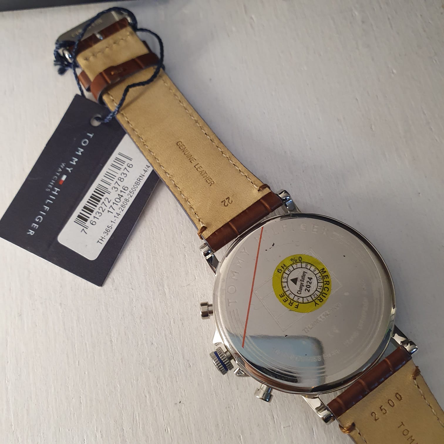 Tommy Hilfiger Mens Stainless Steel Watch 1710416(Original)