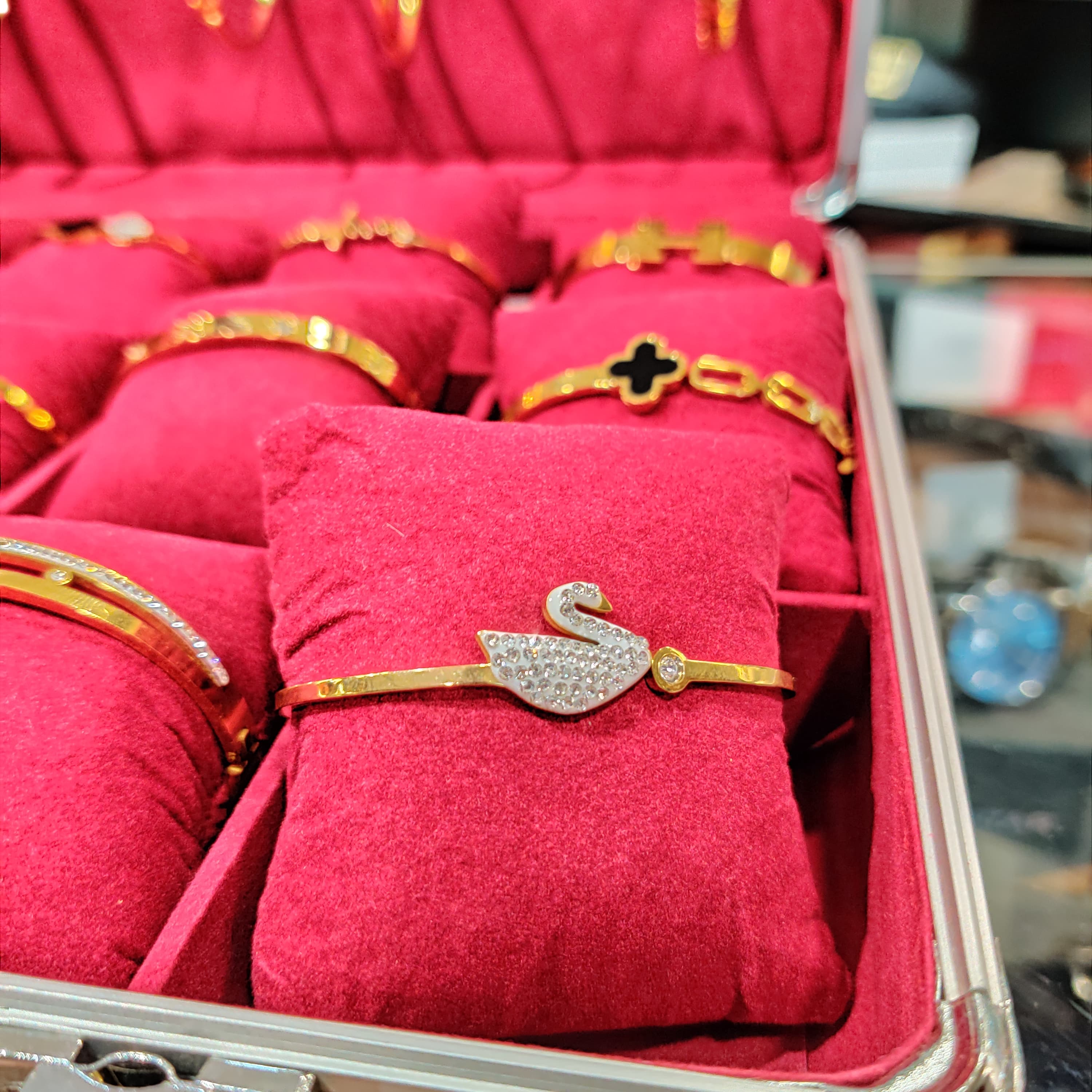Trendy Fashion Jewellery | Women Bracelet Stainless Steel Cuff Bangle for Girls