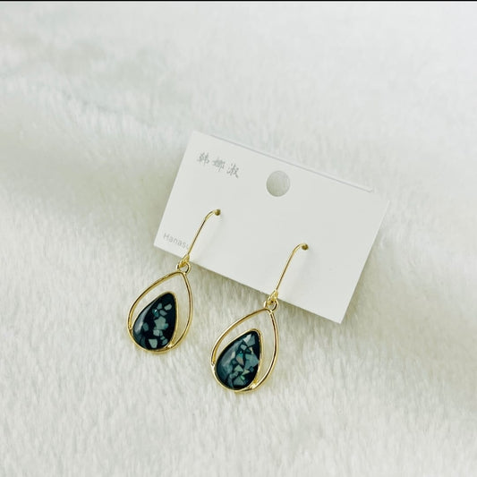 Korean Crystal Pearl Earrings for Women Girl Party Fashion Jewelry