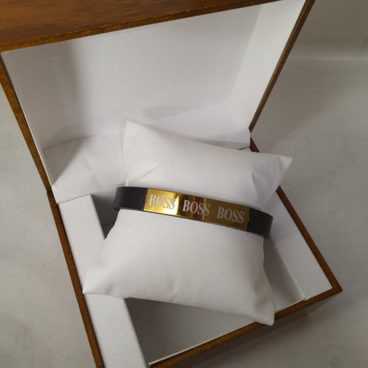 Boss Rubber Men's Bracelet