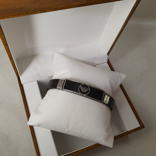 Armani Rubber Men's Bracelet