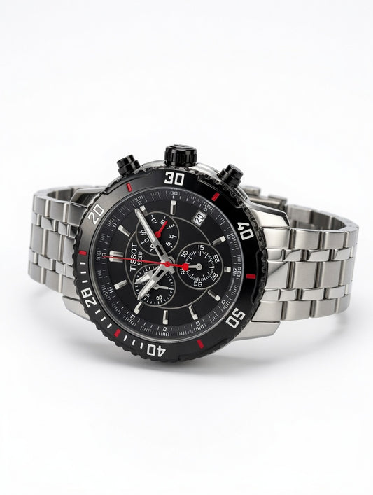 Tissot PRS 200 Quartz with Chronograph Mens Watch