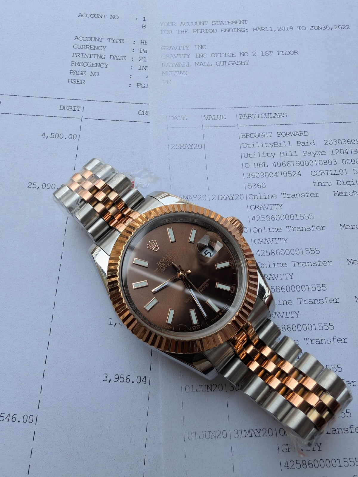 Rolex Oyster Perpetual Just Date Men's Watch