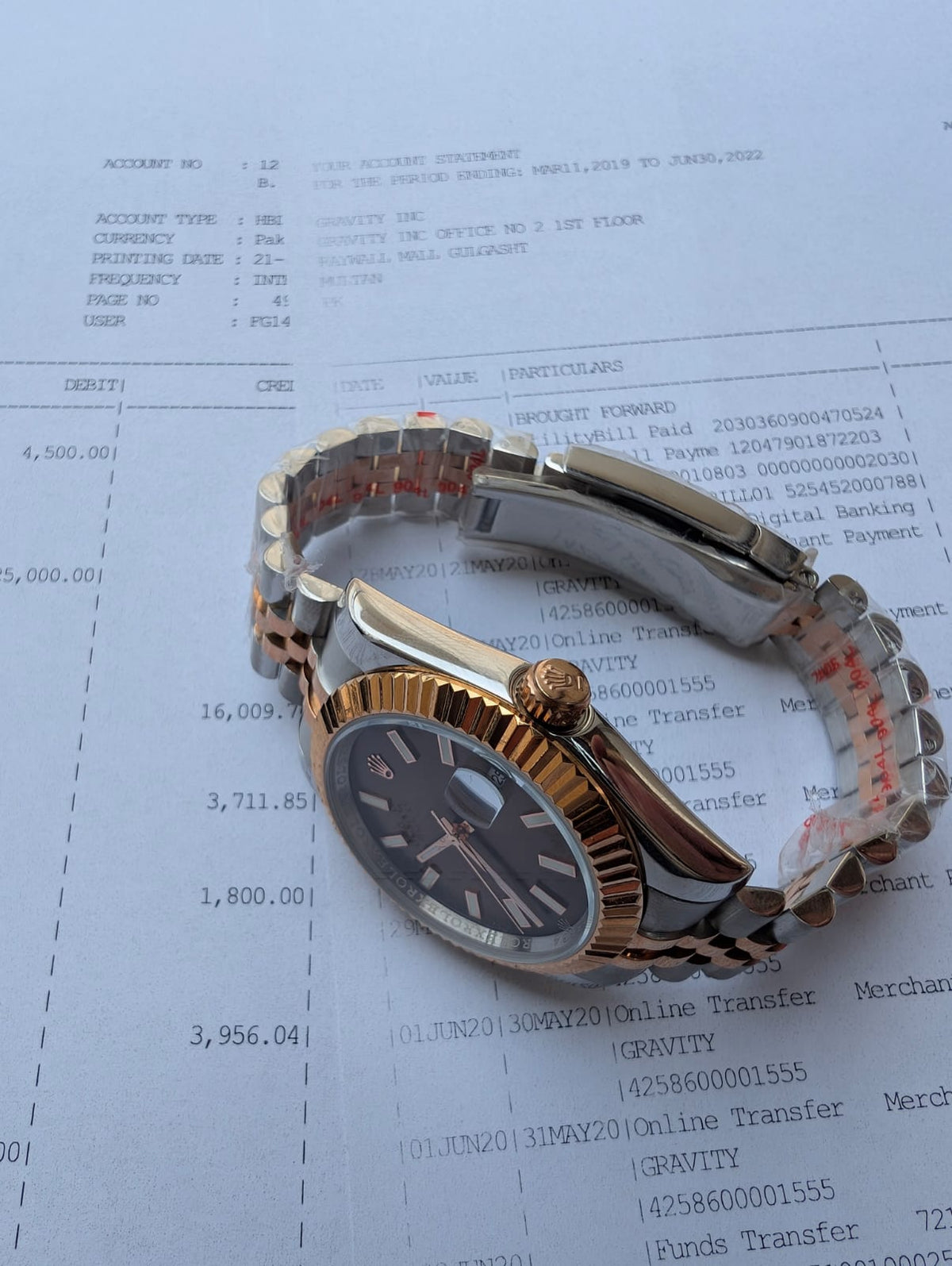 Rolex Oyster Perpetual Just Date Men's Watch