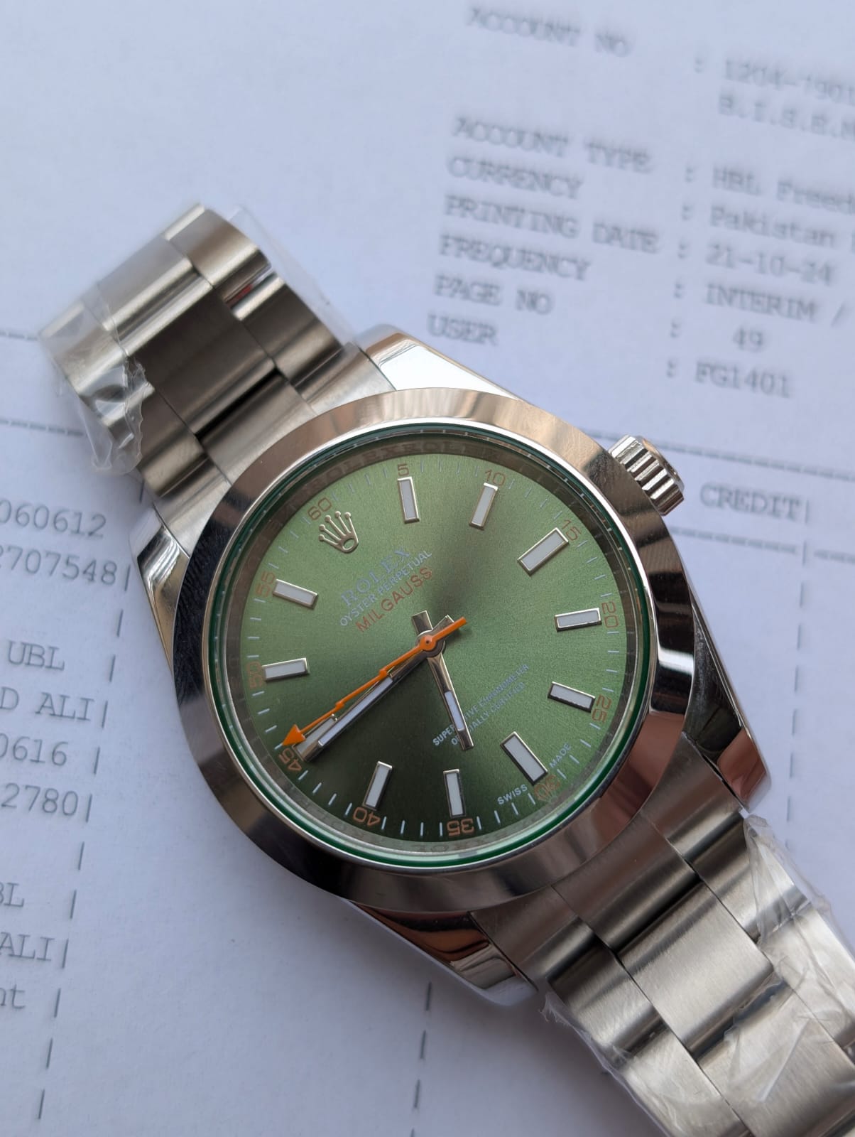 Rolex Oyster Perpetual Men's Watch