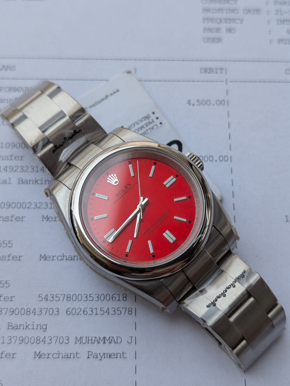 Rolex Oyster Perpetual Just Date Men's Watch