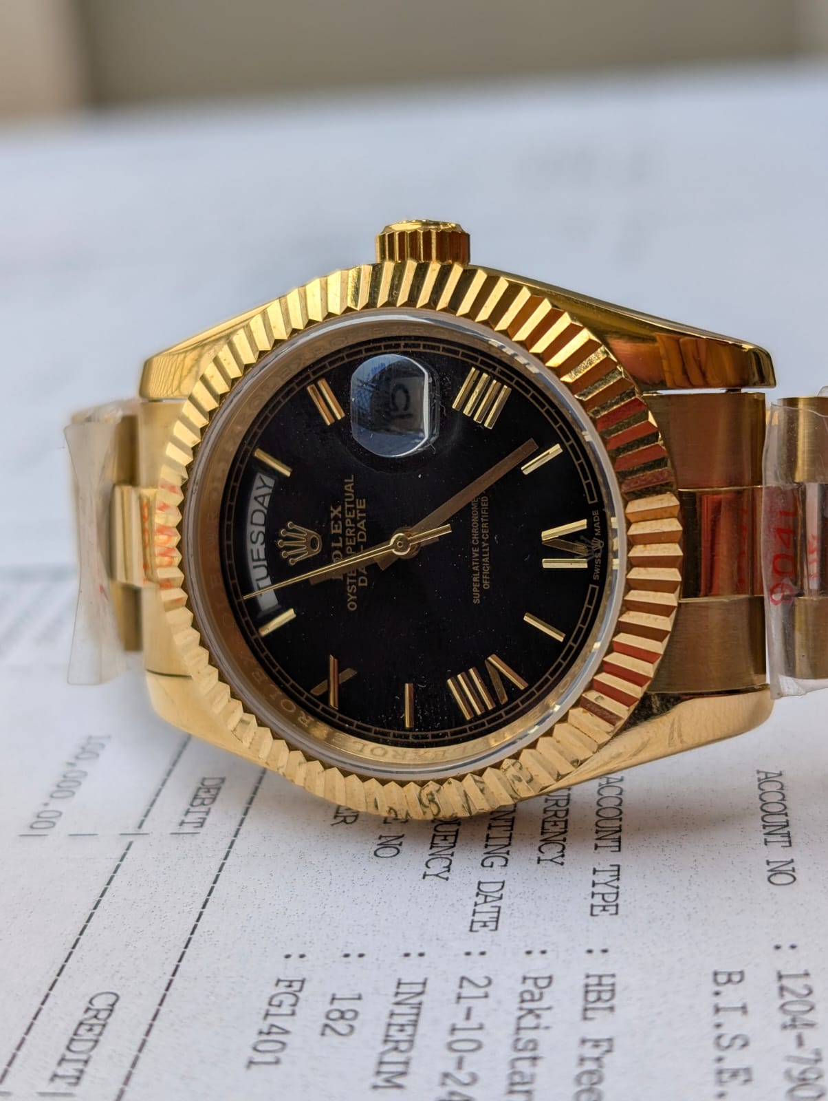 Rolex Oyster Perpetual Day Date Men's Watch