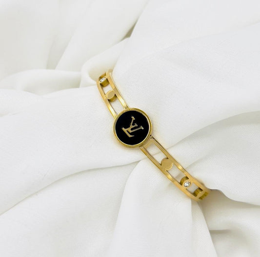 Designer Branded bracelet Jewelry Kara Stainless Steel Cuff Bangle for Girls Women Ladies high quality