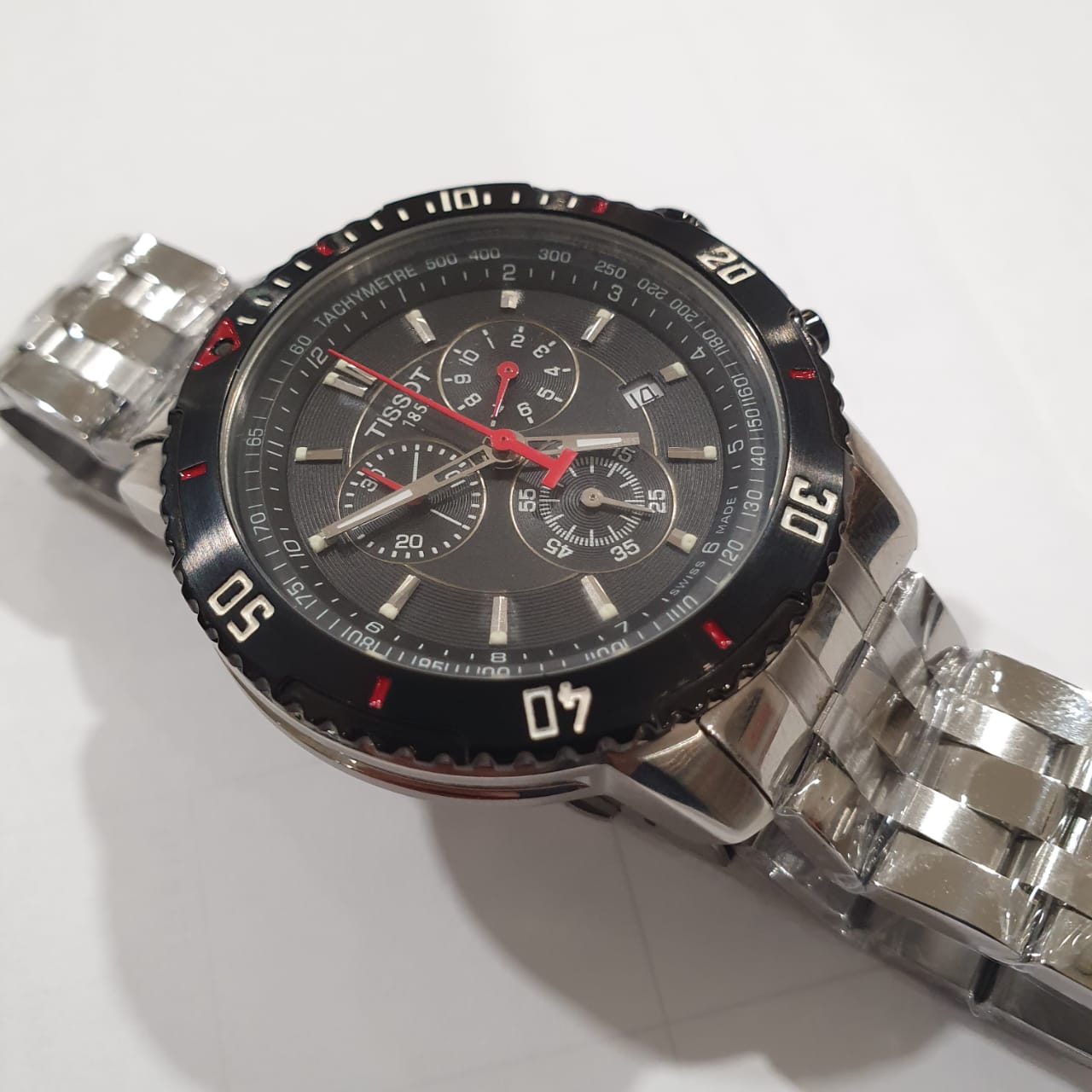 Tissot PRS 200 Quartz with Chronograph Mens Watch