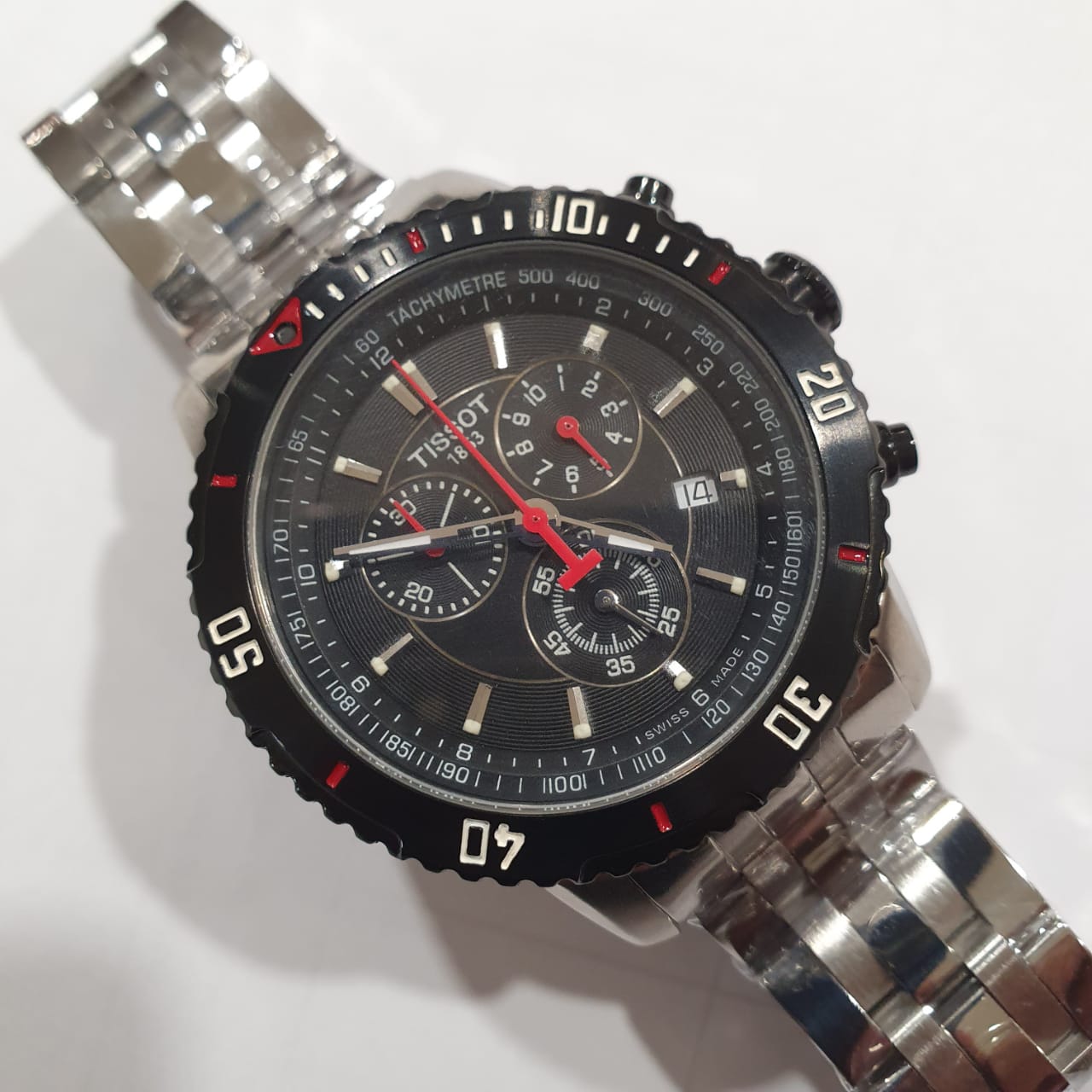 Tissot PRS 200 Quartz with Chronograph Mens Watch