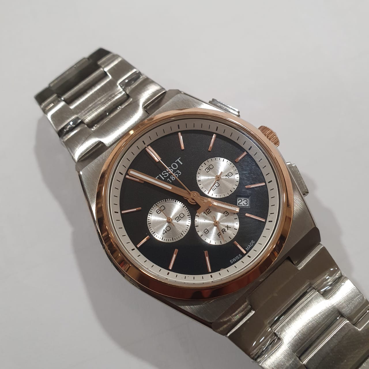 Tissot PRX Quartz with Chronograph Mens Watch